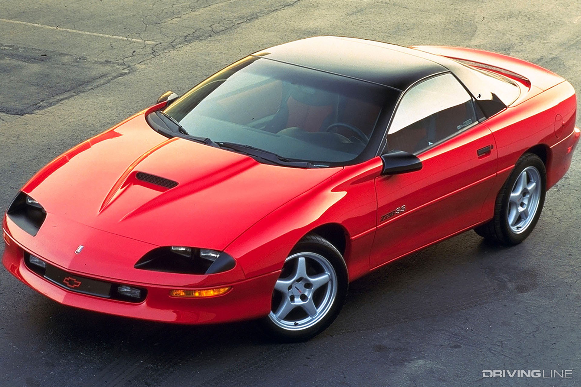 Chevy Camaro Z28 SS red