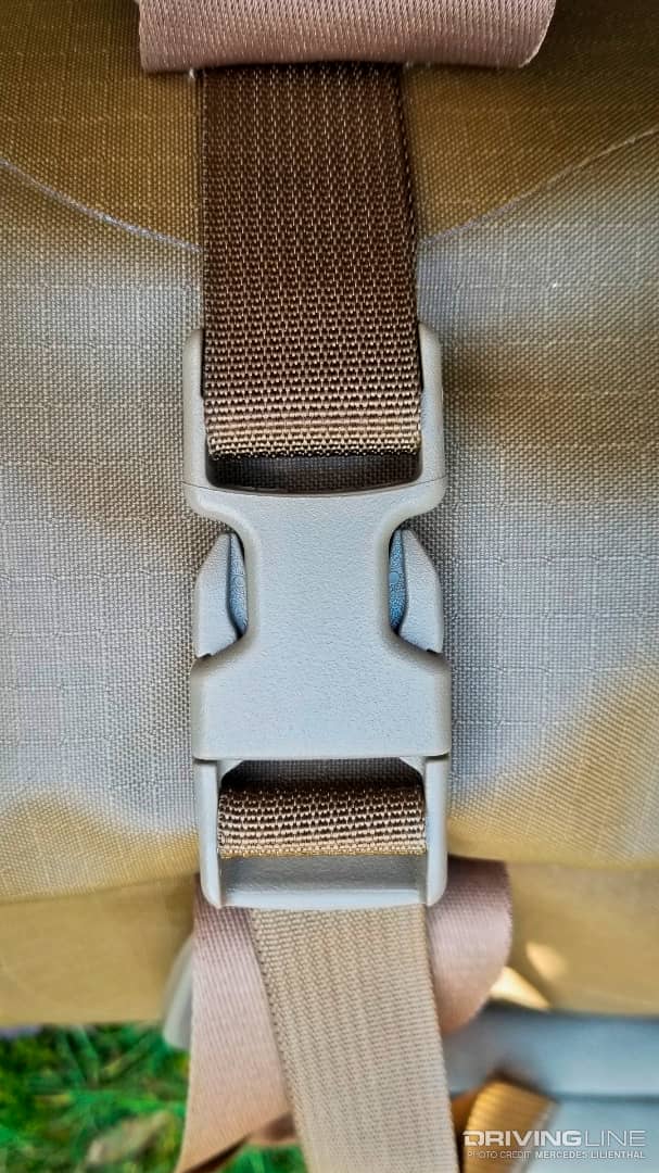 Watershed Chatooga Duffel bag clasp detail