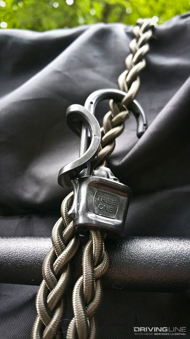 Jungle Cord j-hook detail in braid