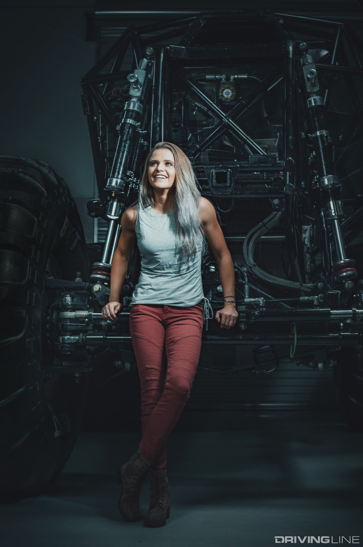 Collete Davis monster truck