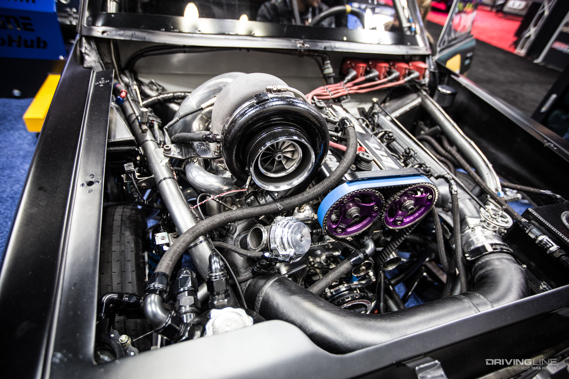 Jett Racing Datsun 1200 Drag Truck Engine PRI Show