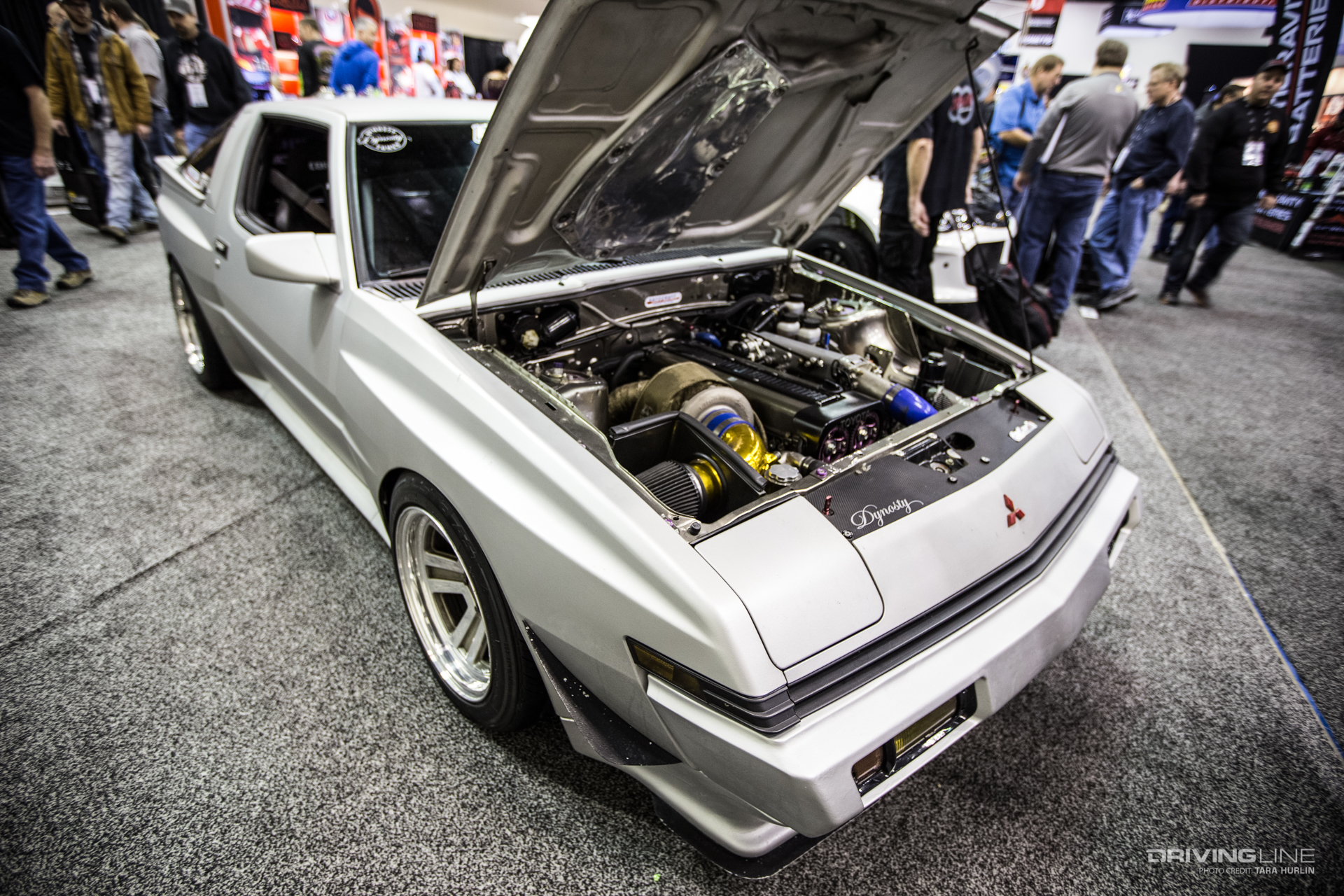 1987 Mitsubishi Starion silver turbo 1JZ-GTE