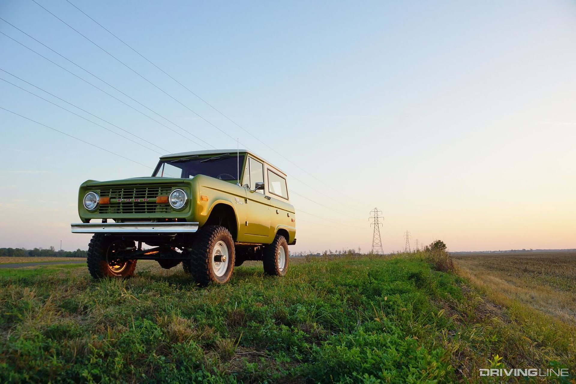 Gateway Ford Bronco Green Steel Wheels