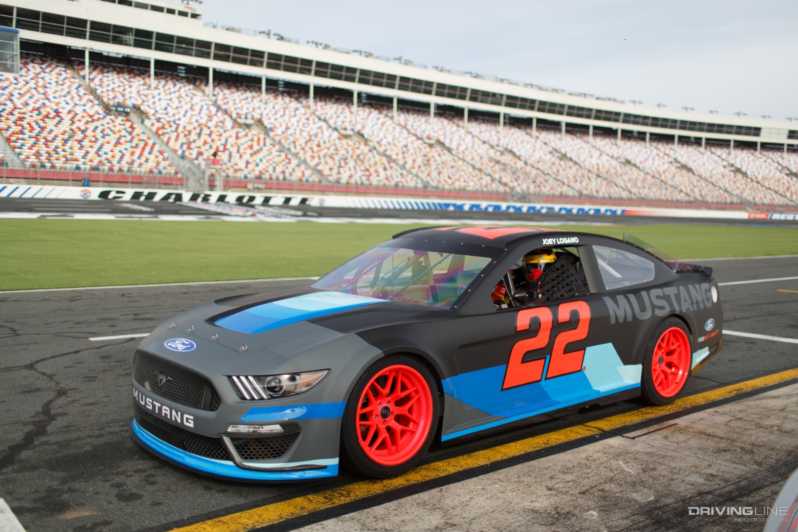 Joey Logano NASCAR Ford Mustang