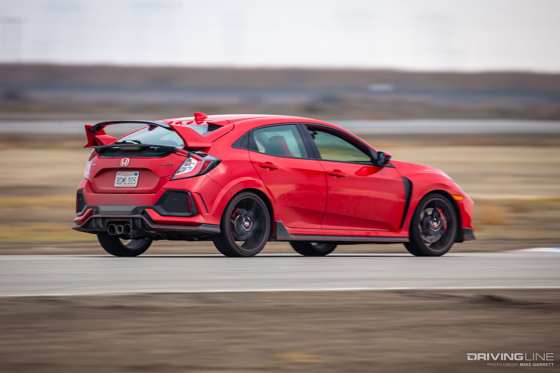 Honda Civic Type R FK8 on Track