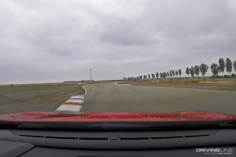 Honda Civic Type R Buttonwillow pilot point of view