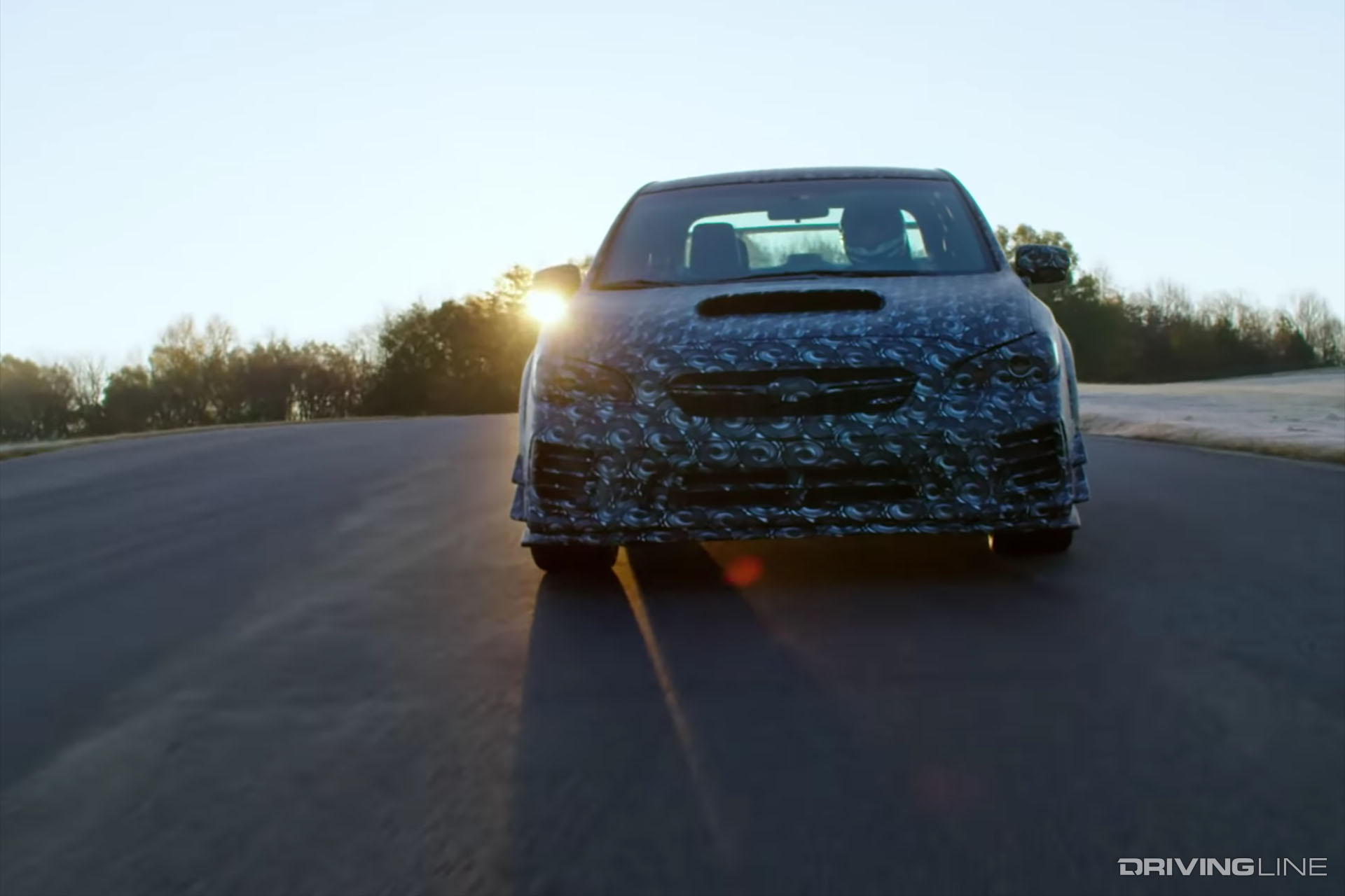 Subaru WRX STI Virginia International Raceway Sunrise