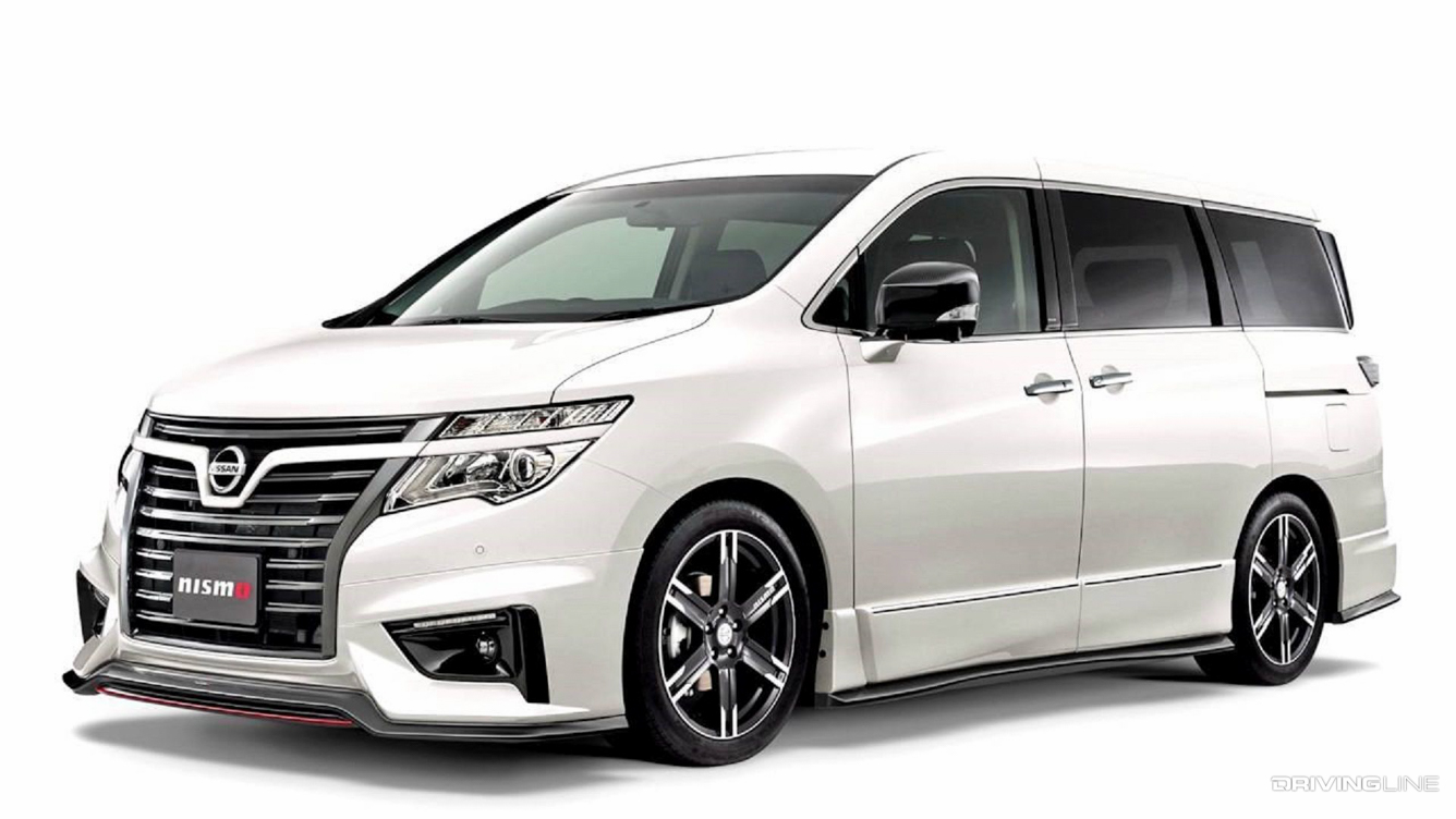 Nissan Nismo minivan white