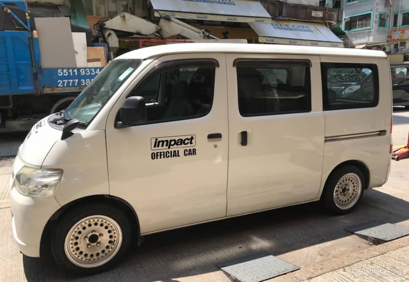 coolest minivan white hong kong