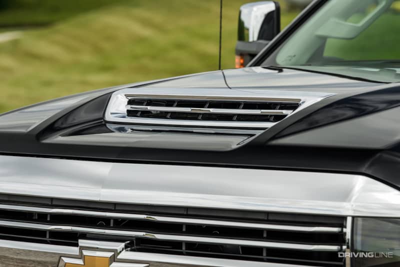 Chevrolet Silverado Hood Scoop