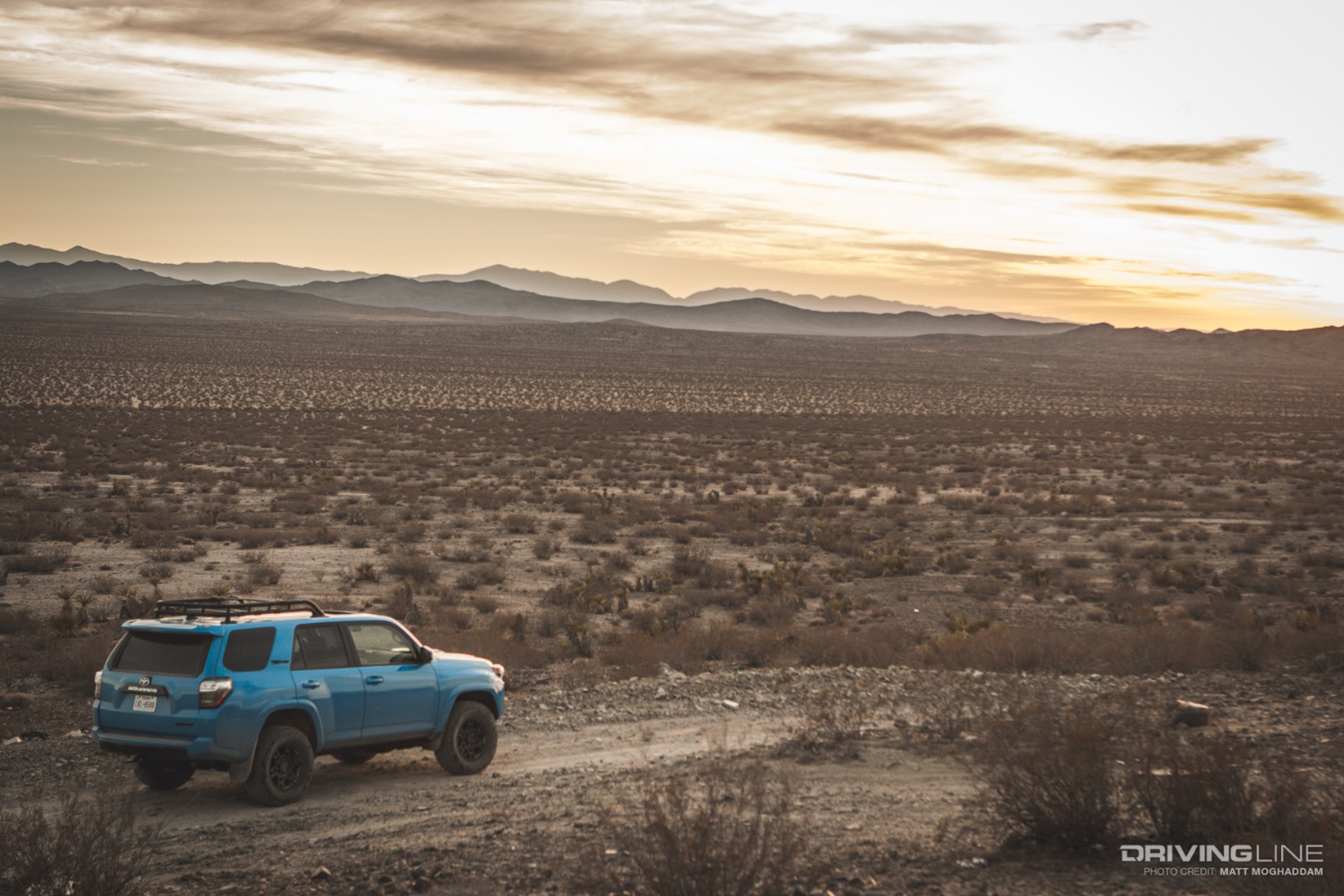 2019 Toyota TRD Pro 4Runner in the desert