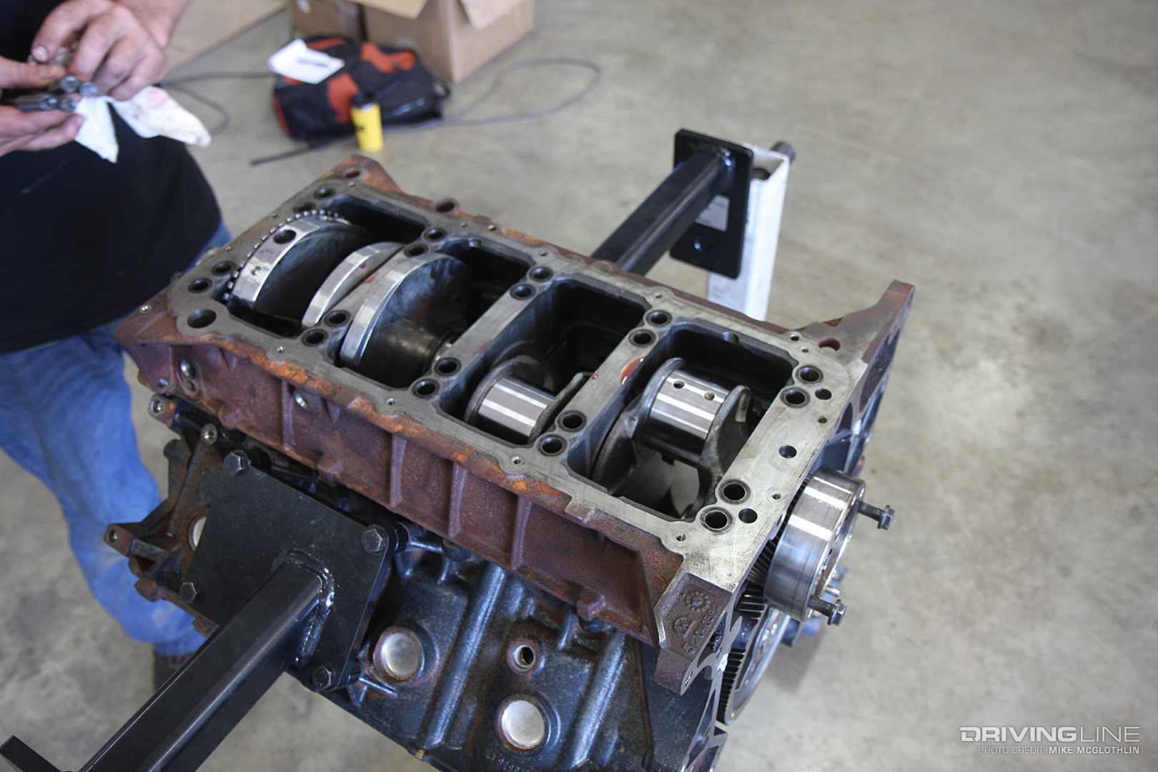 2008 Power Stroke Bed plate