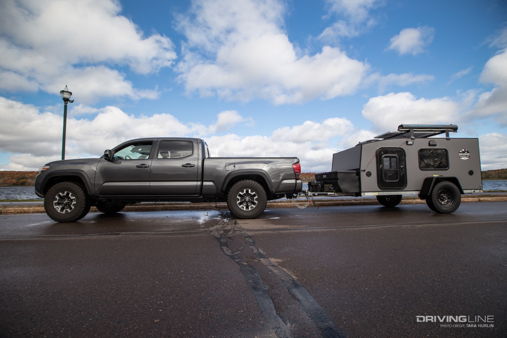 Overlanding Off-Road Trailer Side