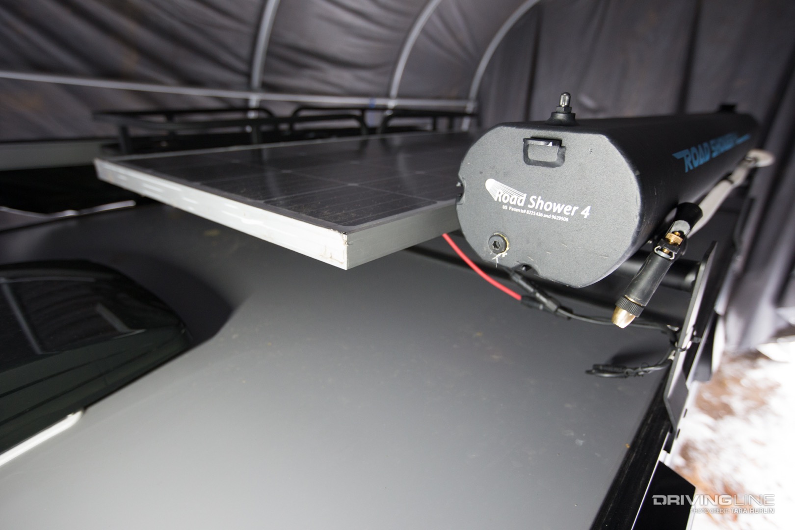 off-road trailer road shower