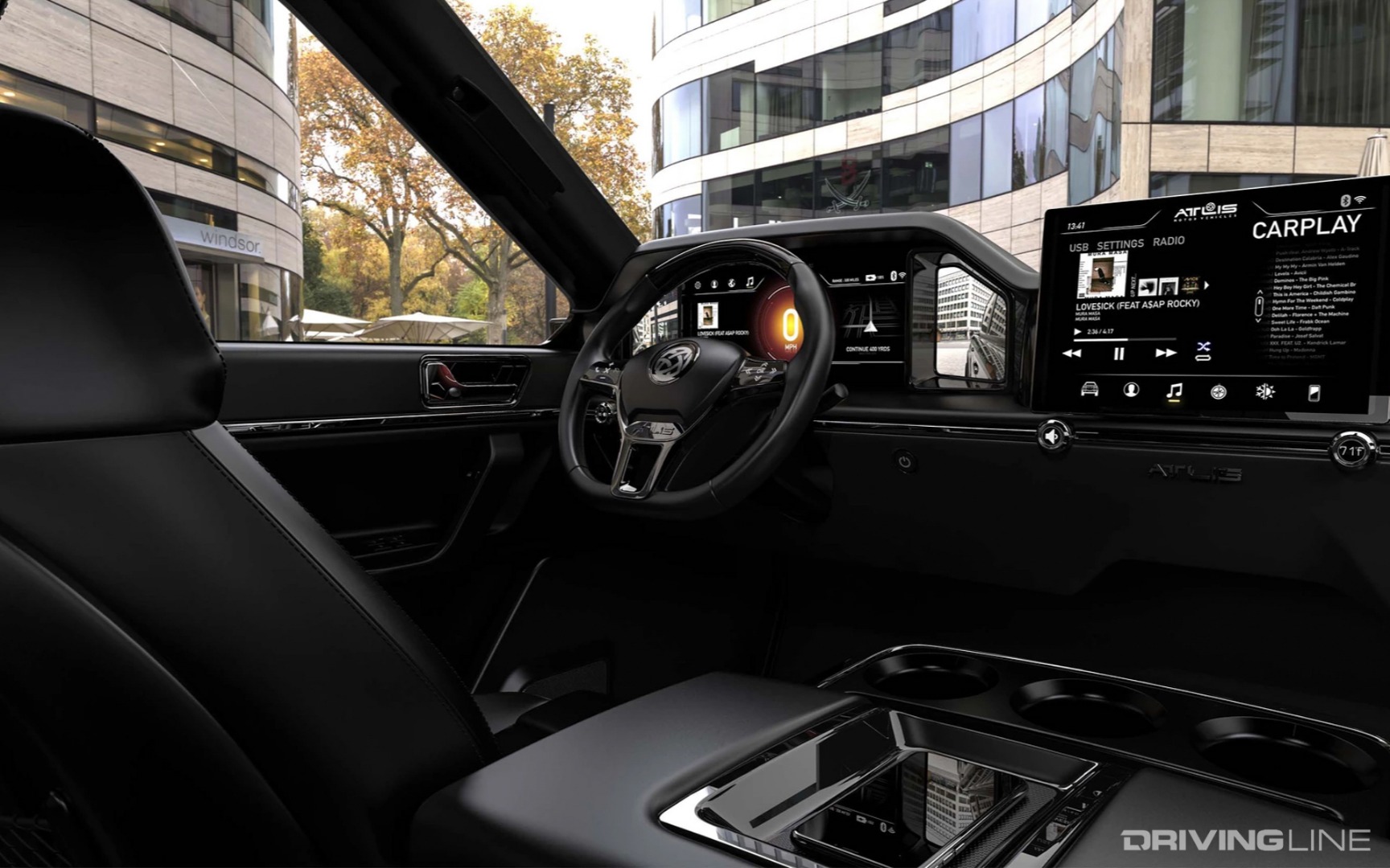 Atlis XT interior