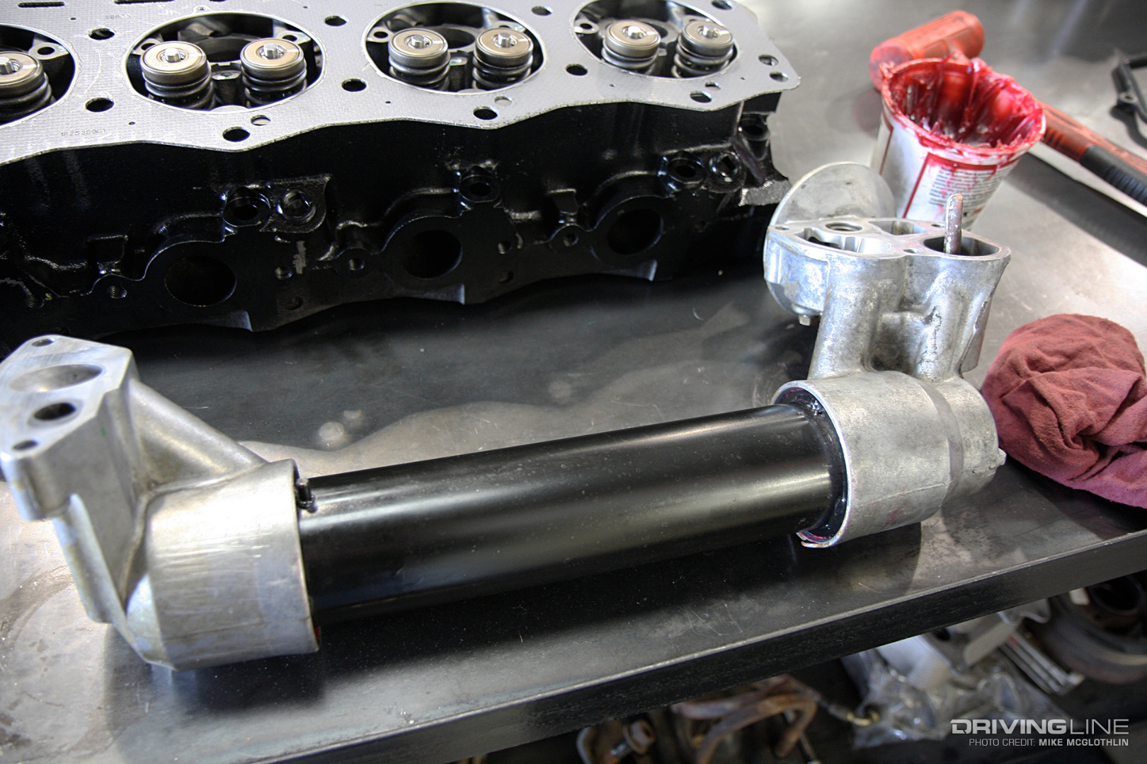 Power Stroke Diesel Oil Cooler