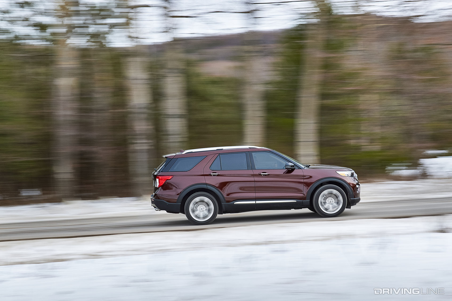 2020 Ford Explorer Driving
