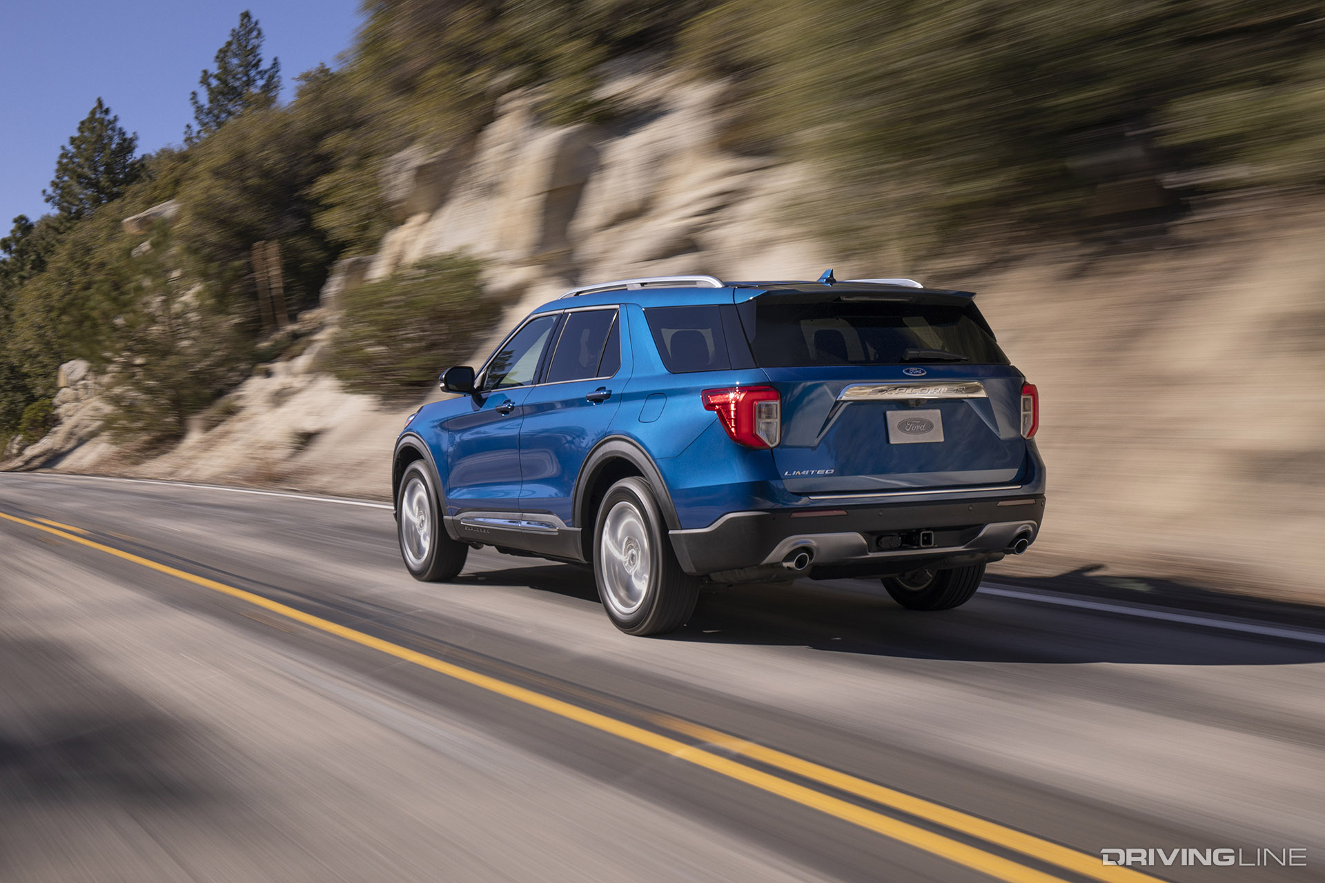 2020 Ford Explorer Rear