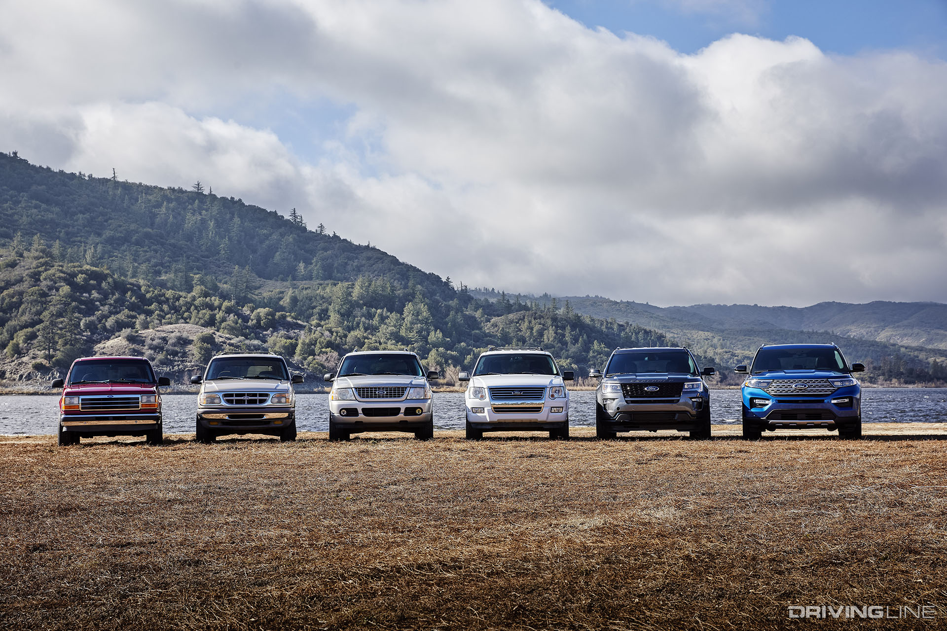 Ford Explorer Heritage Lineup