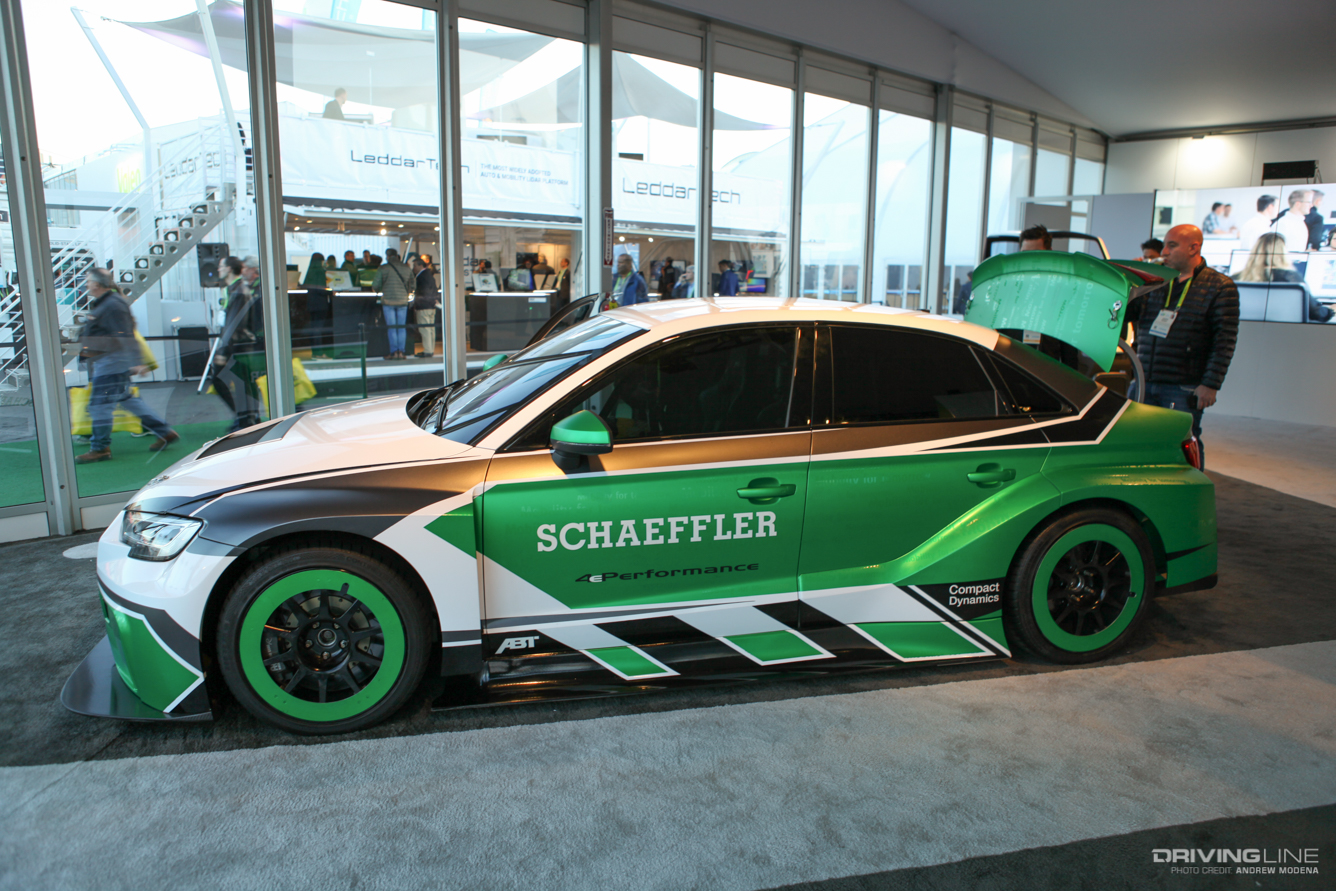 Schaeffler Audi RS3 TCR All-Electric