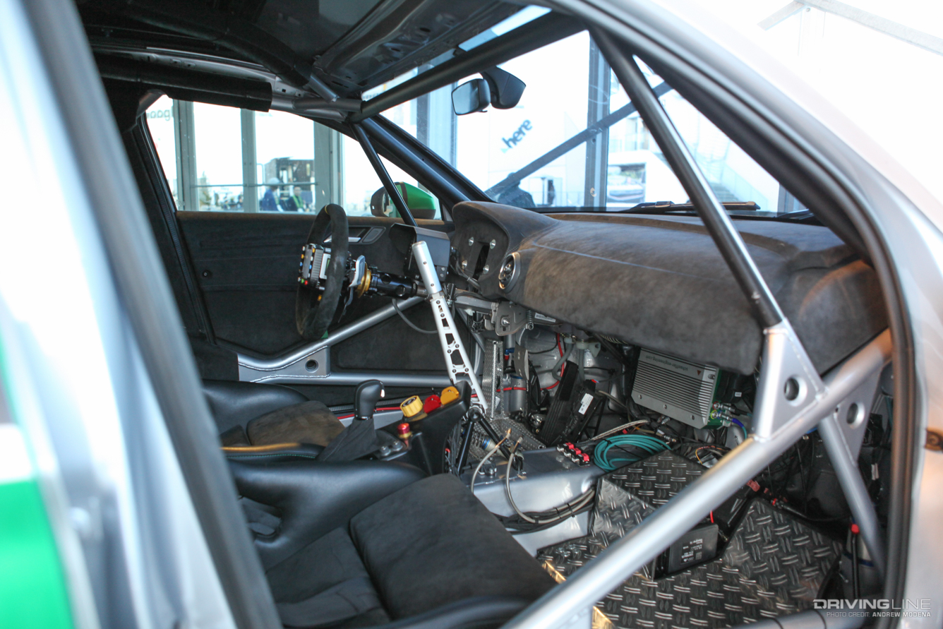 Schaeffler Audi RS3 TCR All-Electric Interior