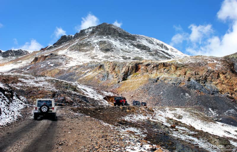 Steep incline California, Hurricane, Corkscrew Pass