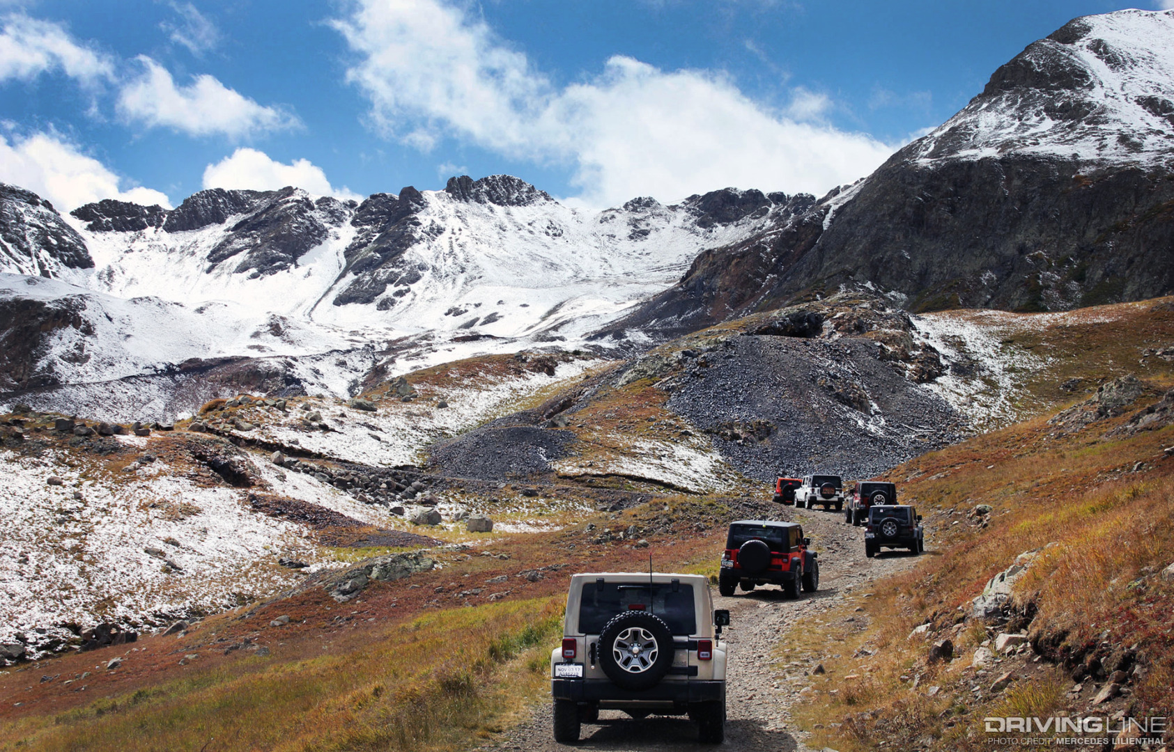 Jeeps on California, Hurricane, Corkscrew Pass