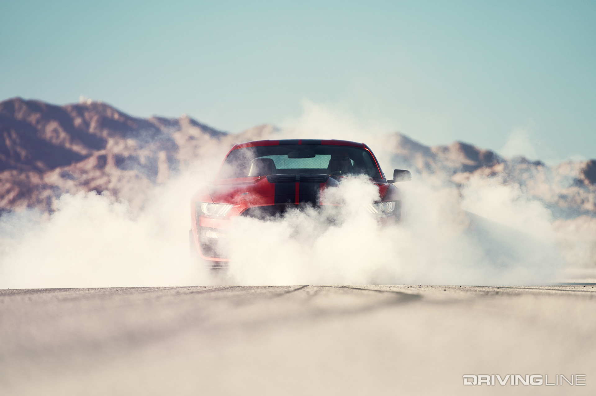 Ford Mustang GT500 Burnout