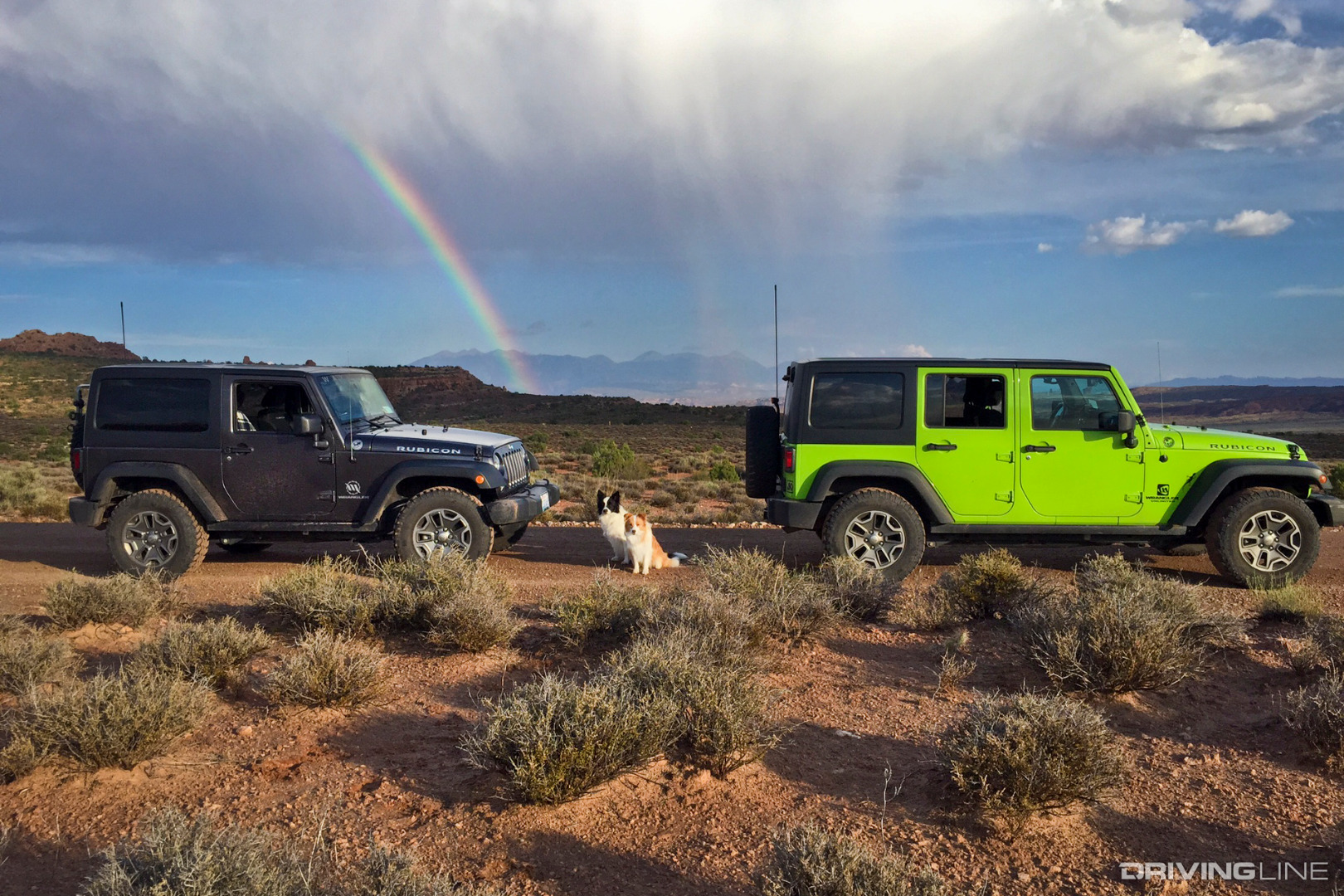 Debbie and Jesse Hire's Jeep Rubicon JKs