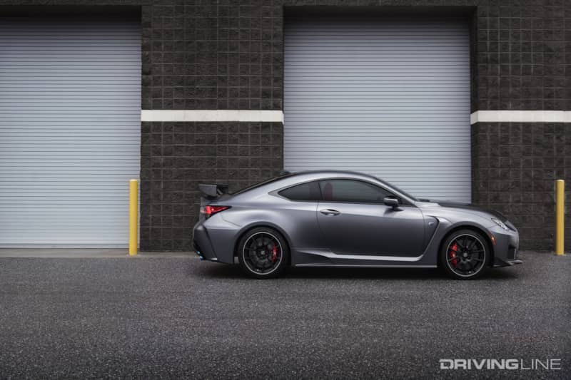 Lexus RC F Track Edition Side