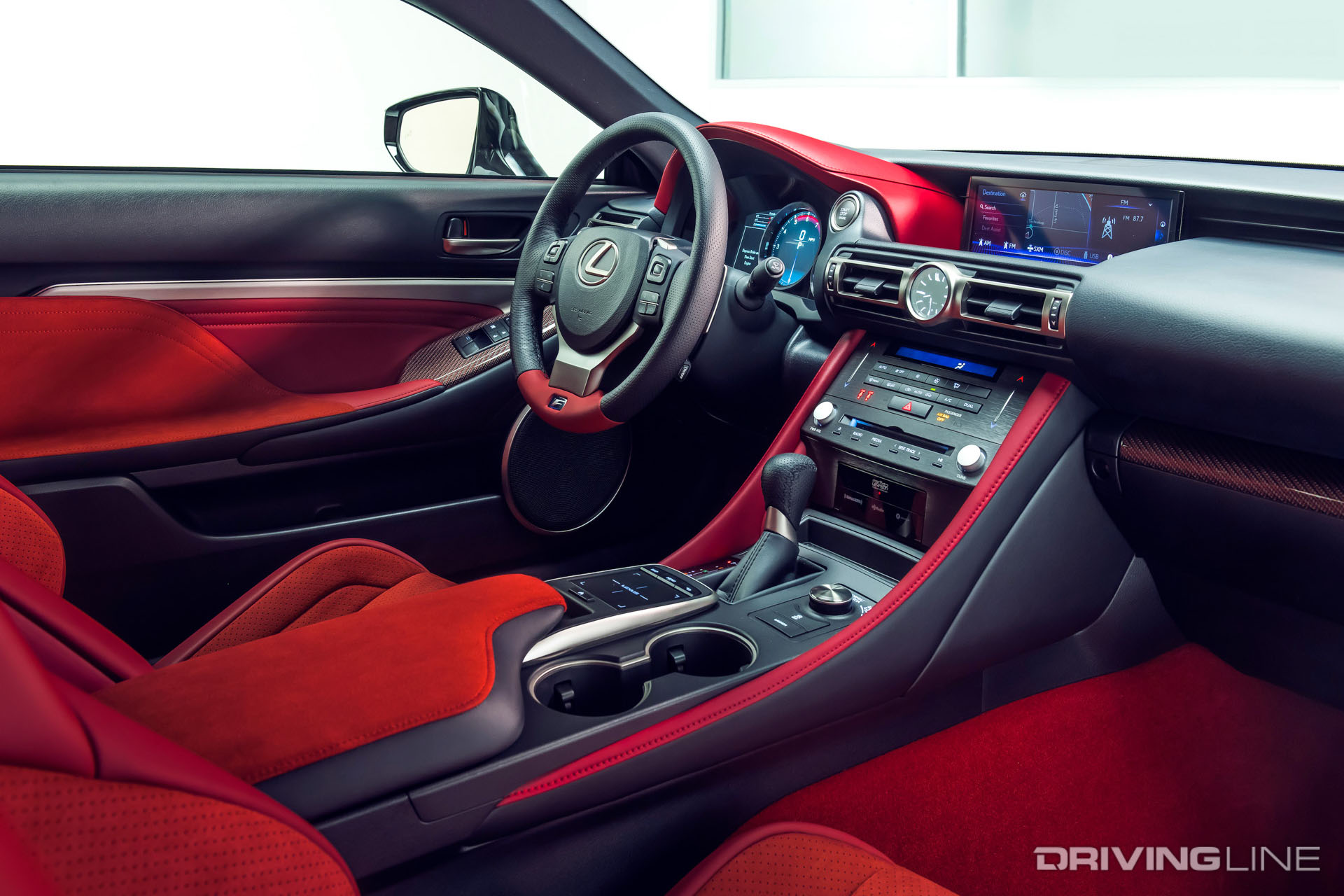 Lexus RC F Track Edition Interior