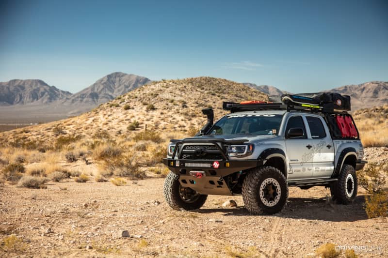 Jimahajer Toyota Tacoma in the Desert