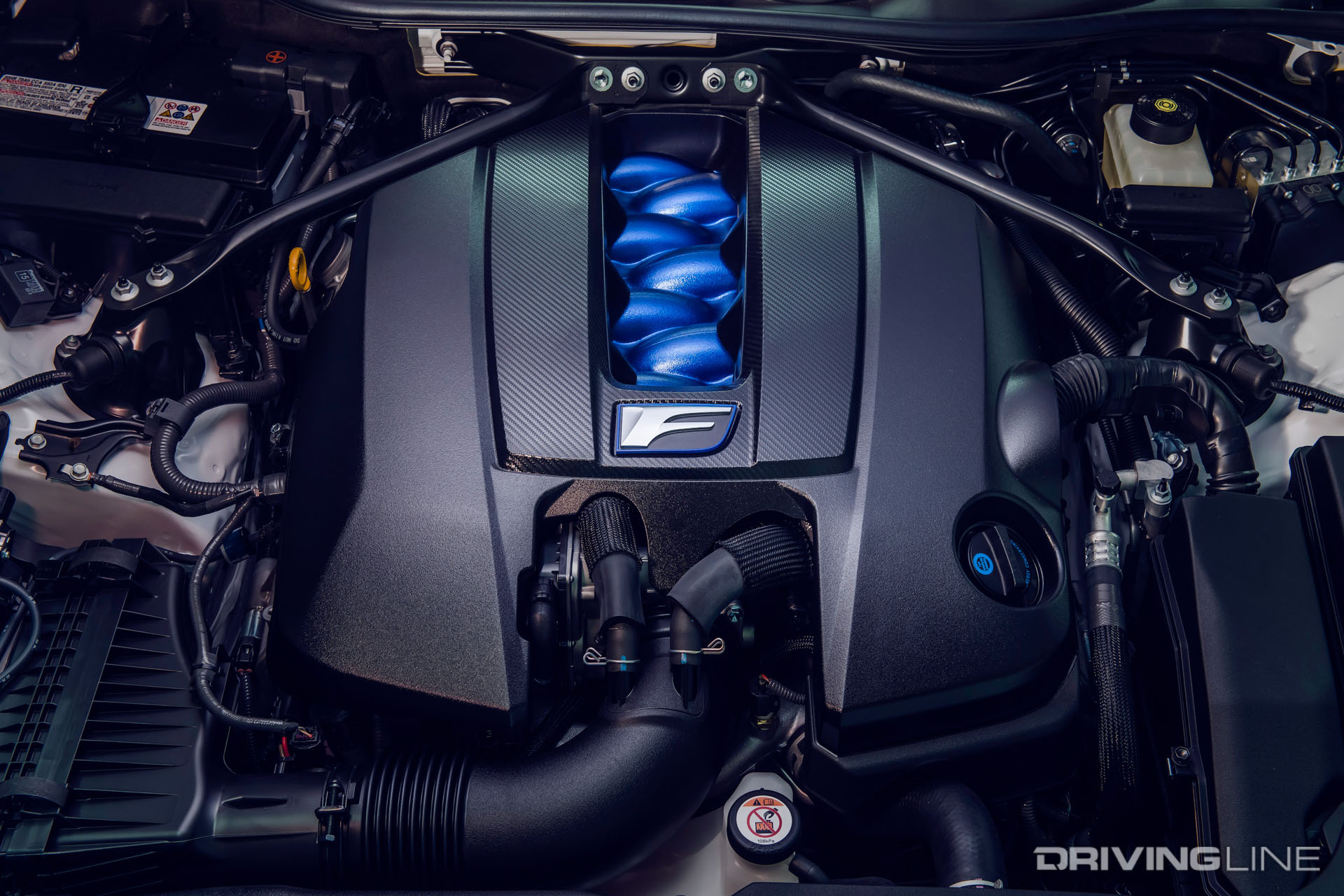 Lexus RC F Track Edition Engine