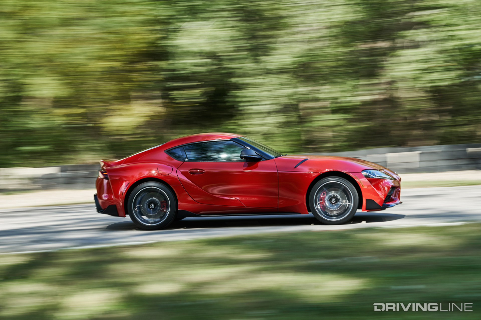 2020 Toyota Supra Driving