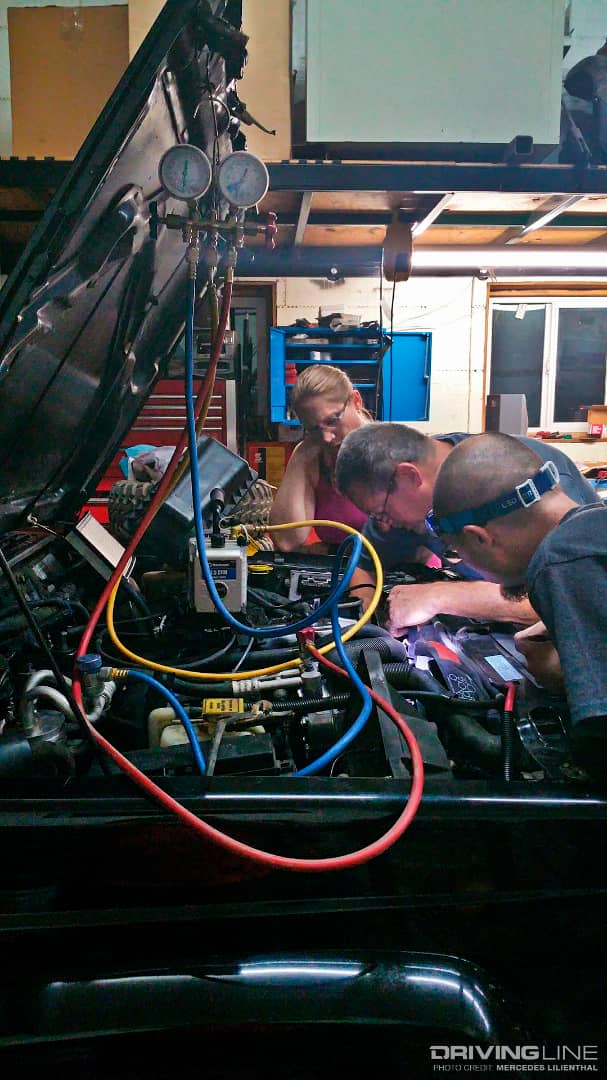 Fixing Jeep Cherokee's serpentine belt