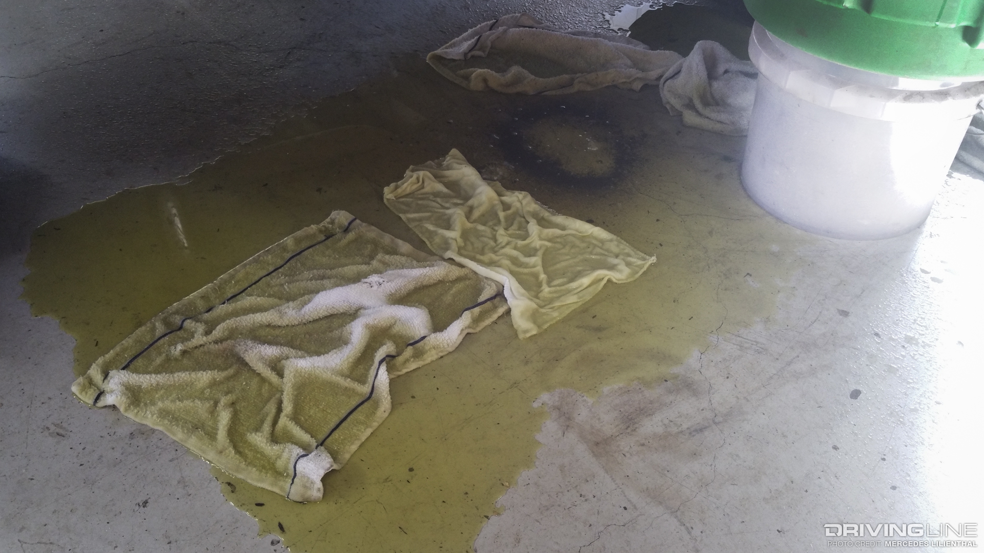 Jeep Cherokee old radiator fluid