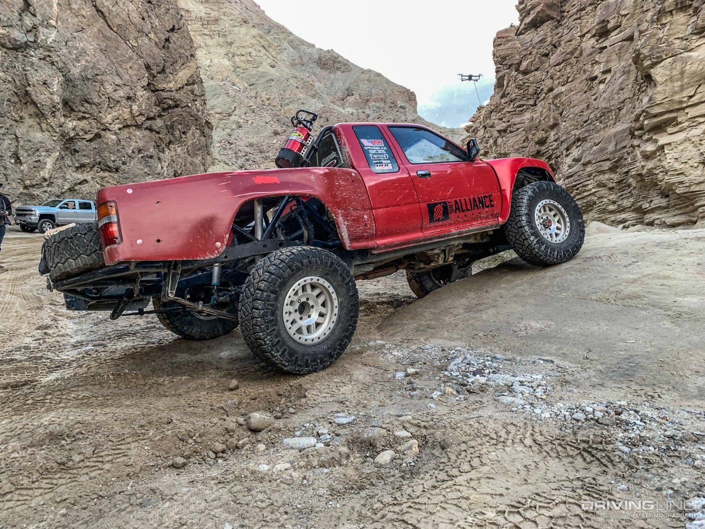 Off-Roading Scarlett Toyota