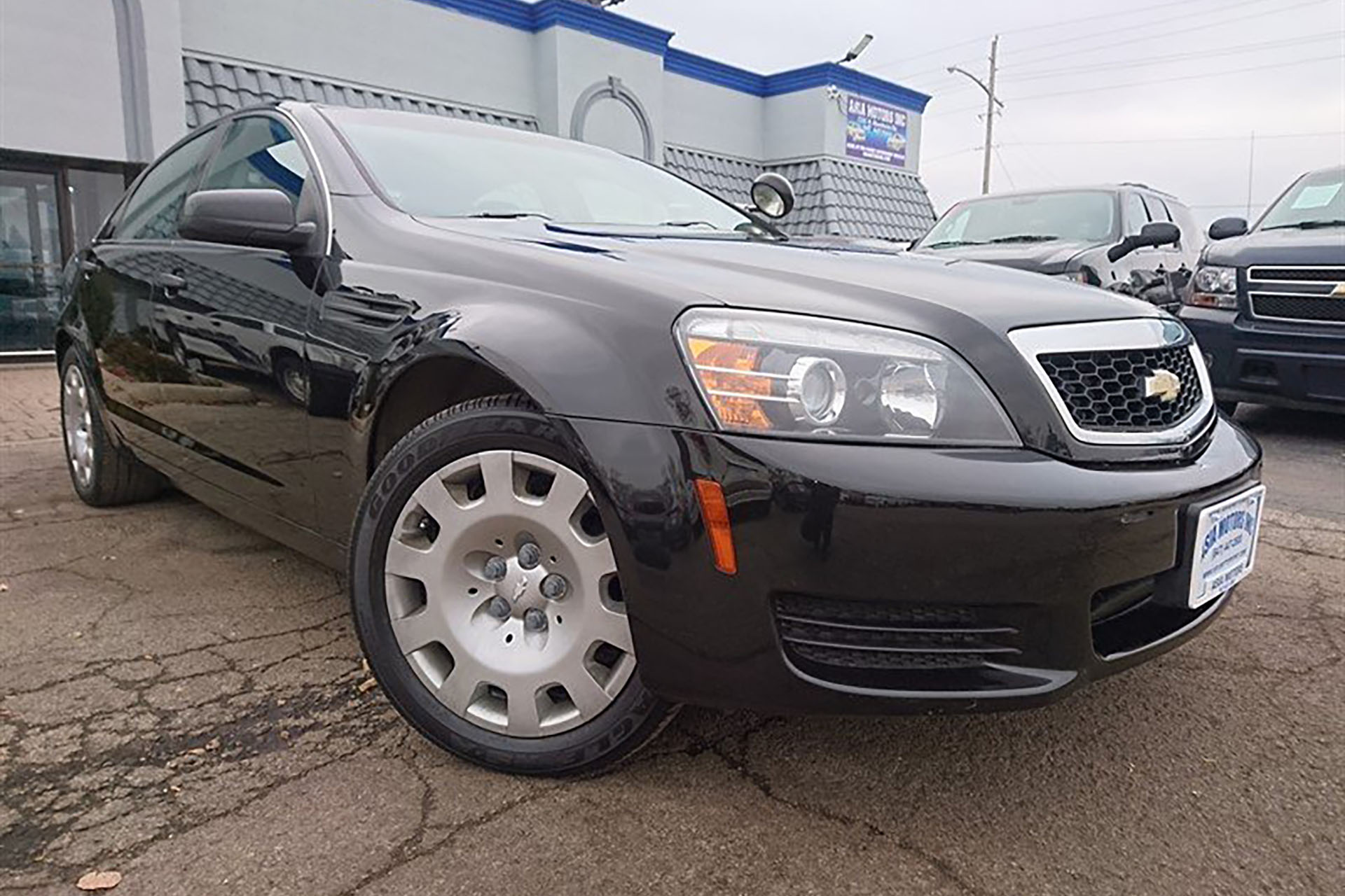 Chevy Caprice PPV Black Front