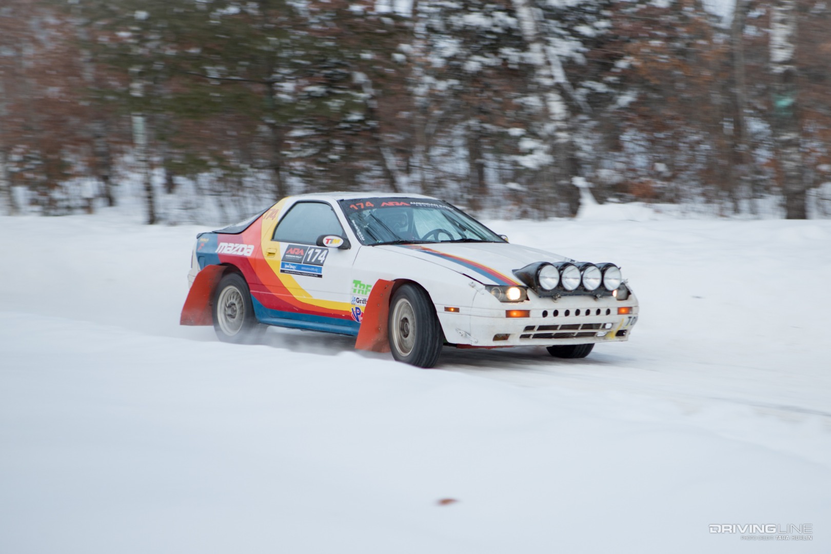 Kevin Schmidt Mazda RX7 ARA Sno*Drift