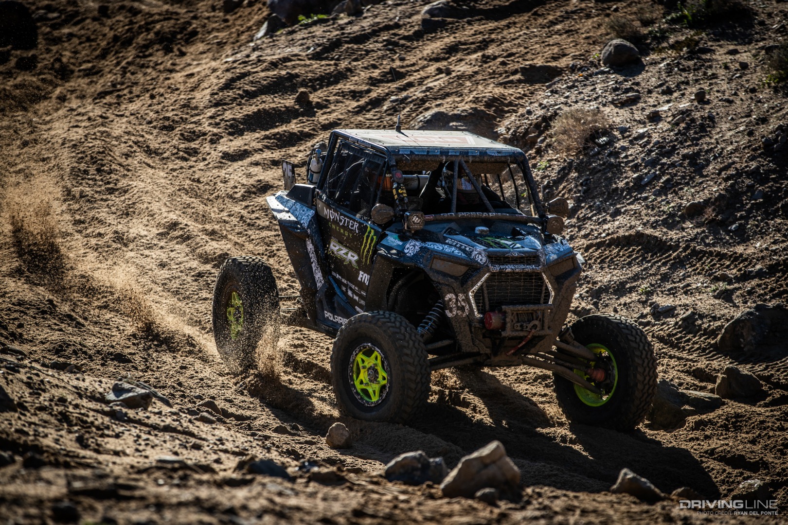 Can-Am King of the Hammers UTV Race 2019 Bailey Campbell