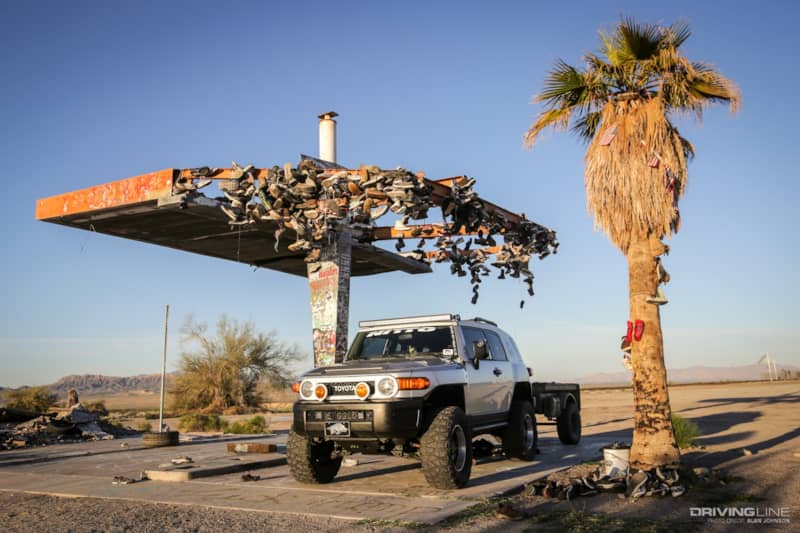 FJ Cruiser Shoe Station Mud Grapplers Nitto Tires