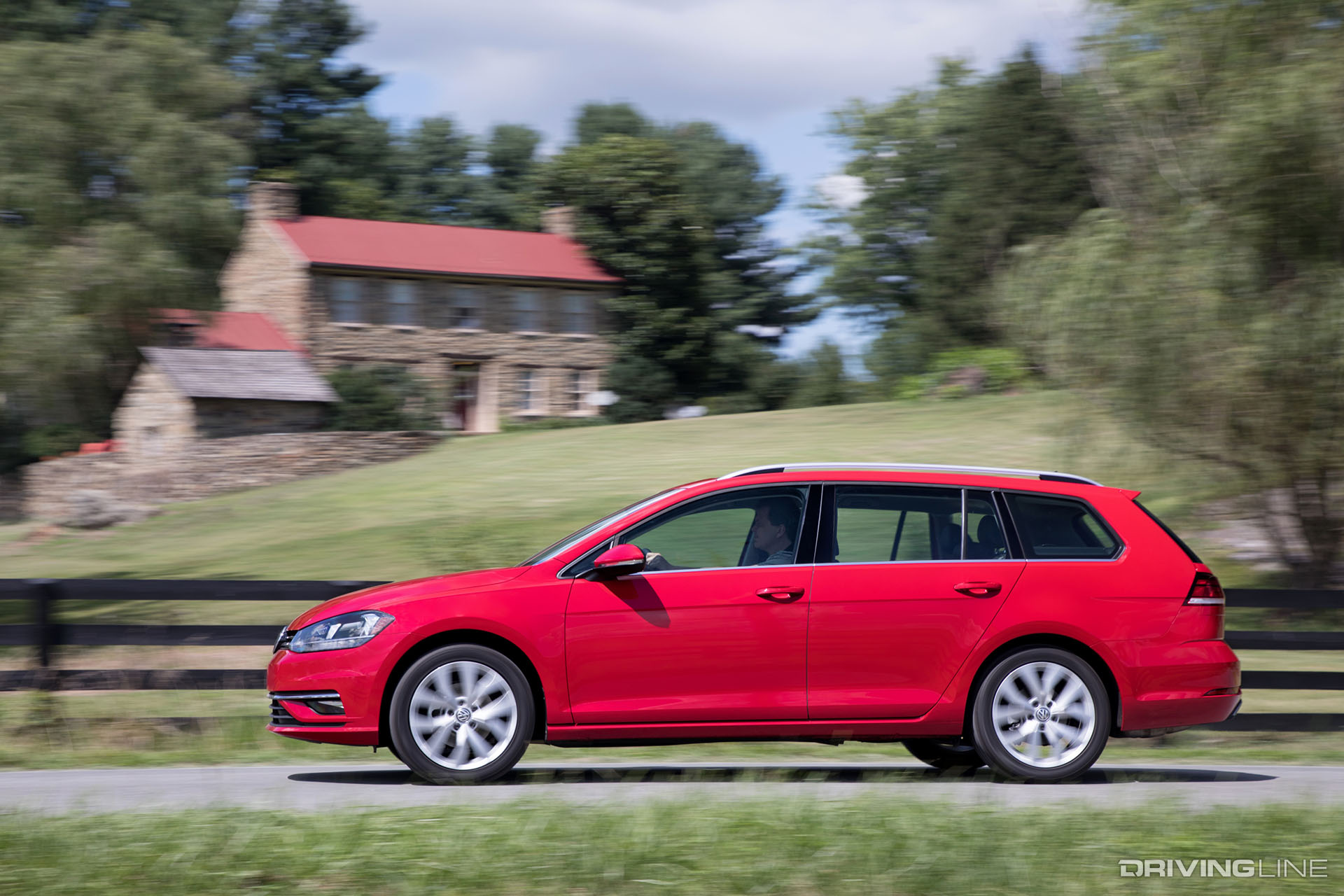 VW Golf Sportwagen Road