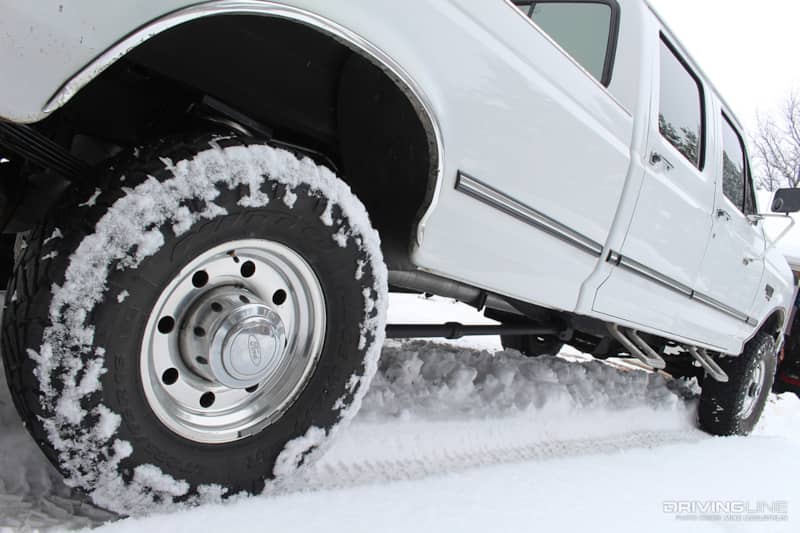 Nitto Ridge Grappler Snow Test