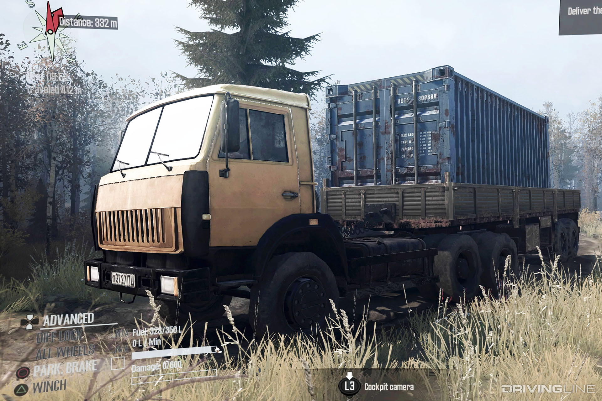 Spintires: MudRunner Diesel Rig