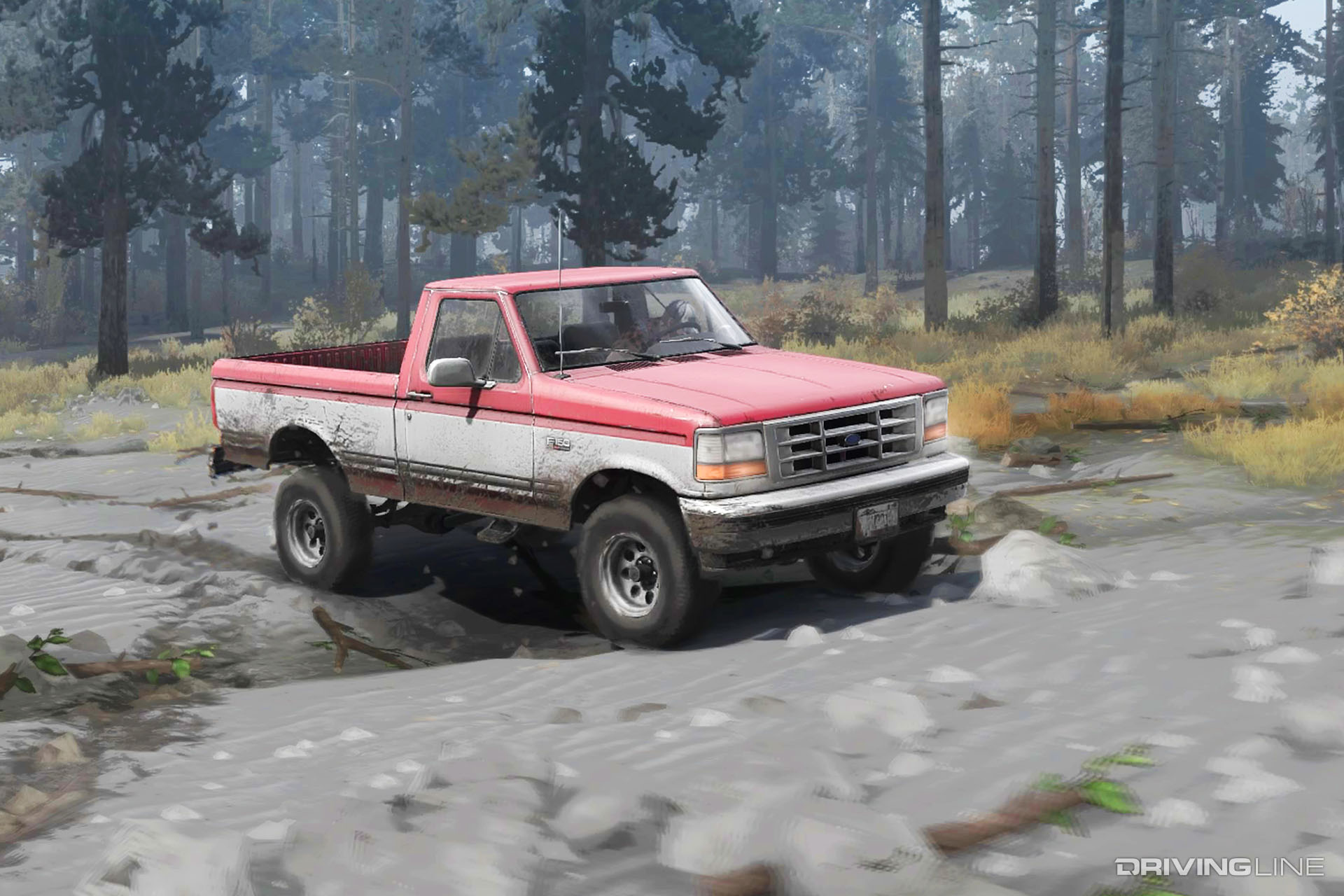 Spintires: MudRunner Ford F-150 Mud