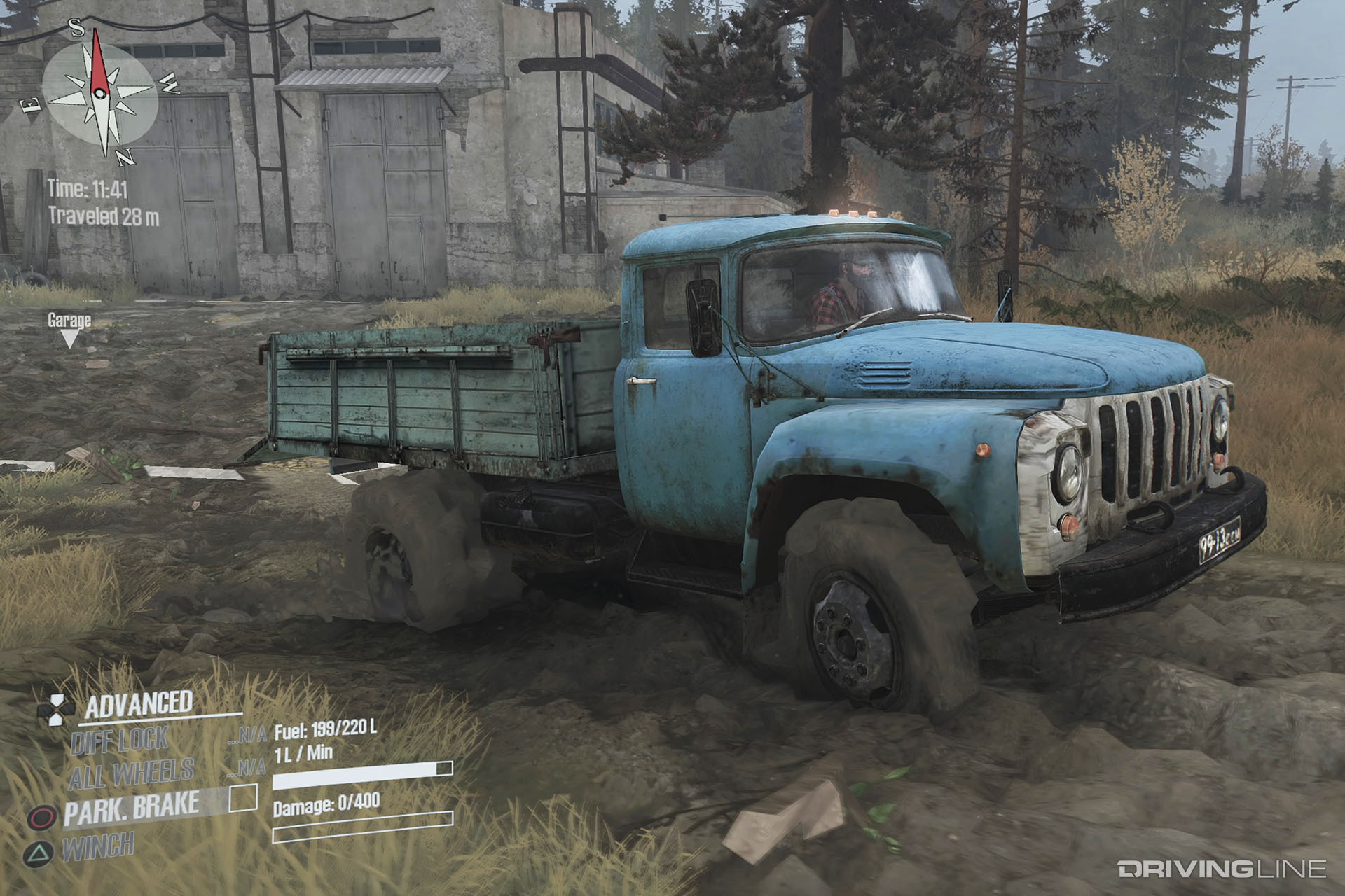 Spintires: MudRunner Mud Stake Bed Truck