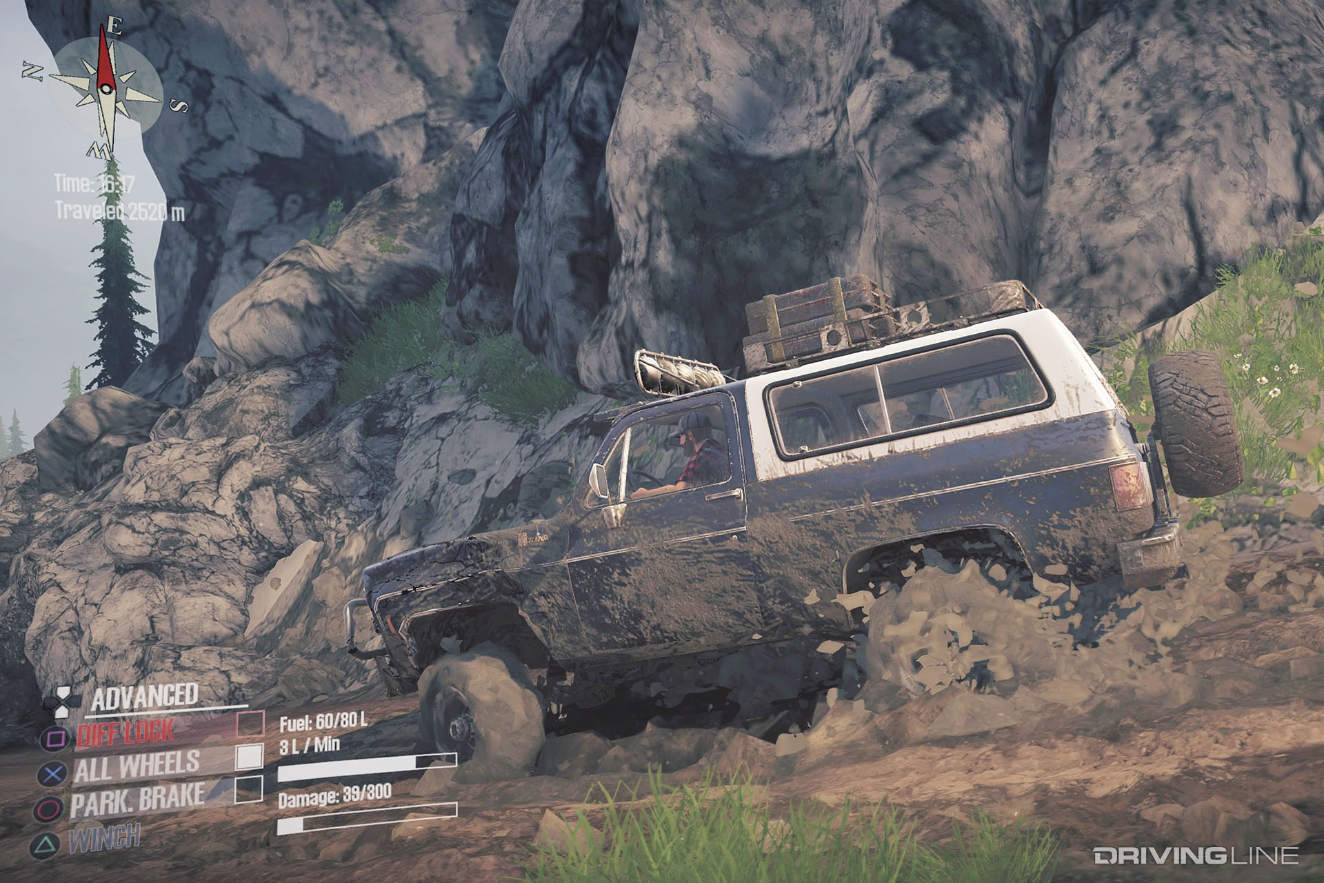 Spintires: MudRunner Chevy K5 Blazer Mud Bogging