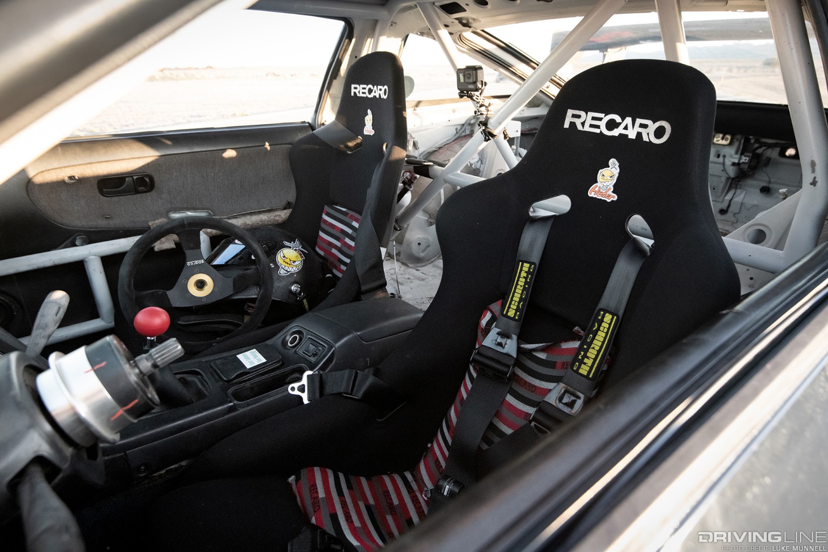 Nissan 240SX Driver Battles Interior