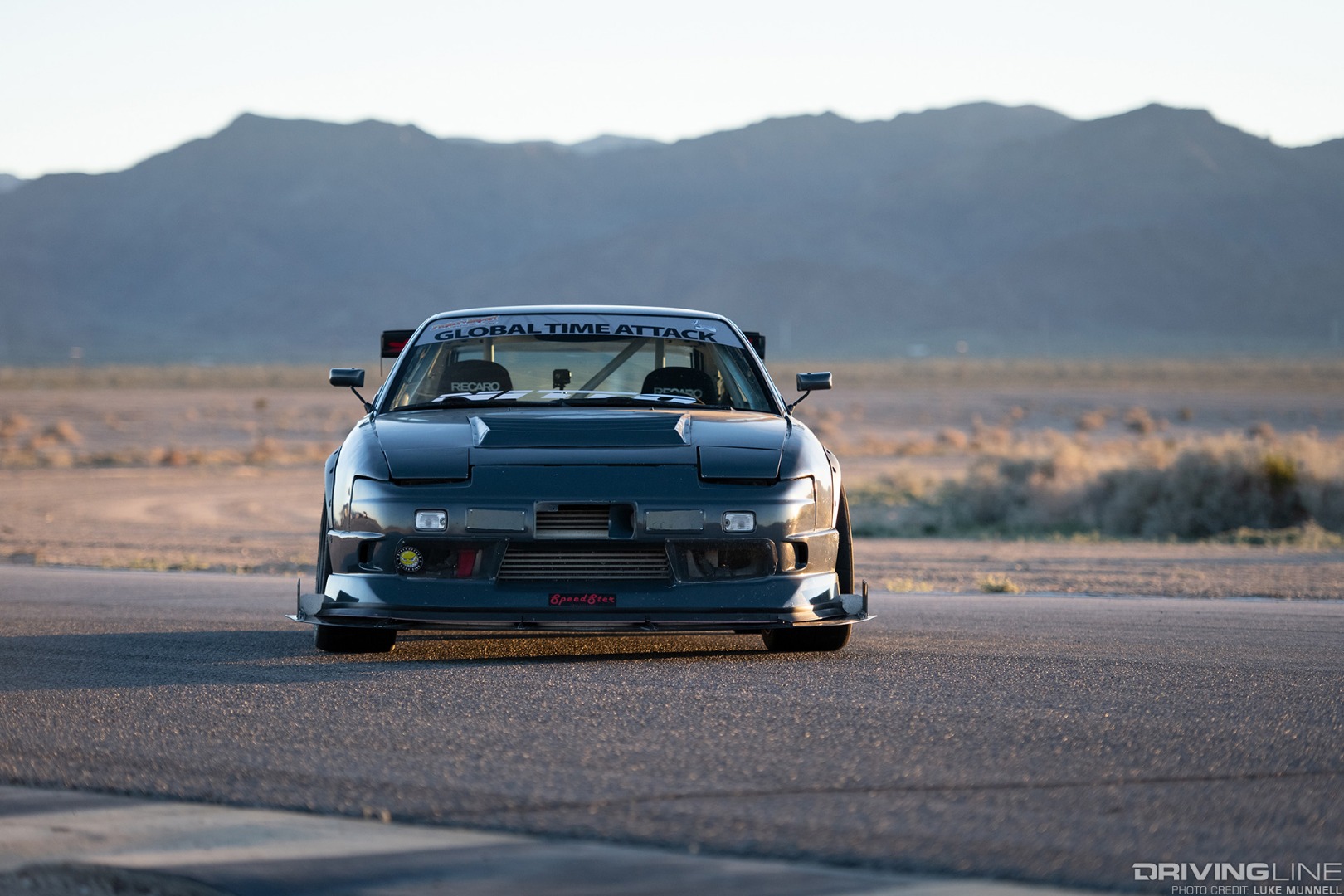 Nissan 240SX Driver Battles Time Attack Front