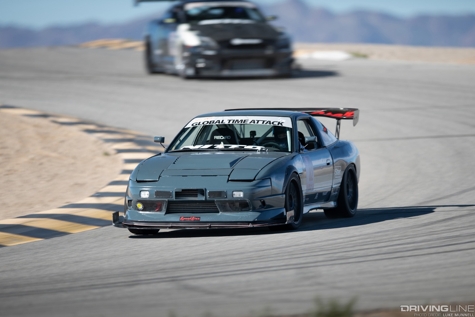 Driver Battles Nissan 240SX